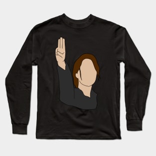 Katniss Mockingjay Salute -  Hunger Games Long Sleeve T-Shirt